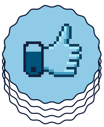 VC-Design-elements-isolated-14 Thumbs Up button