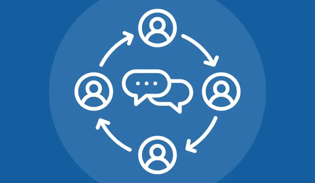 illustration of internal communications