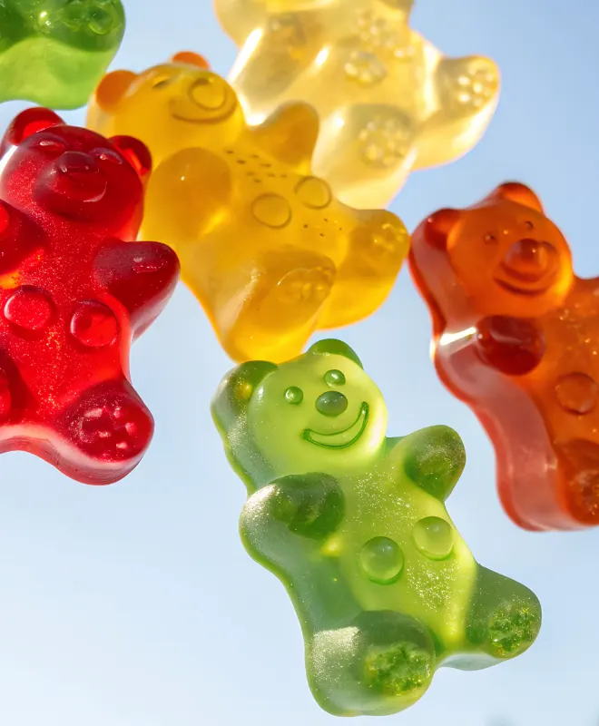 gummies falling from the sky