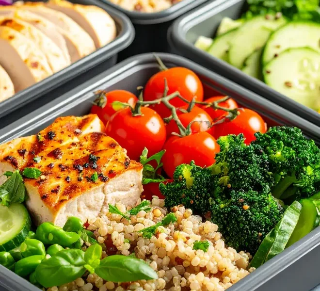 meals multiple containers