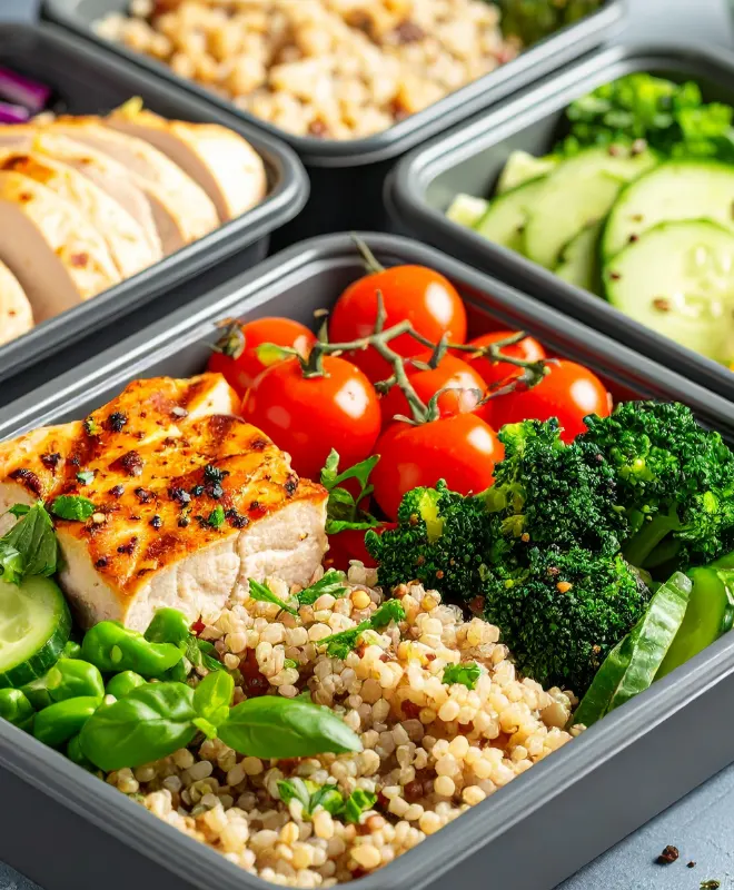 meals multiple containers